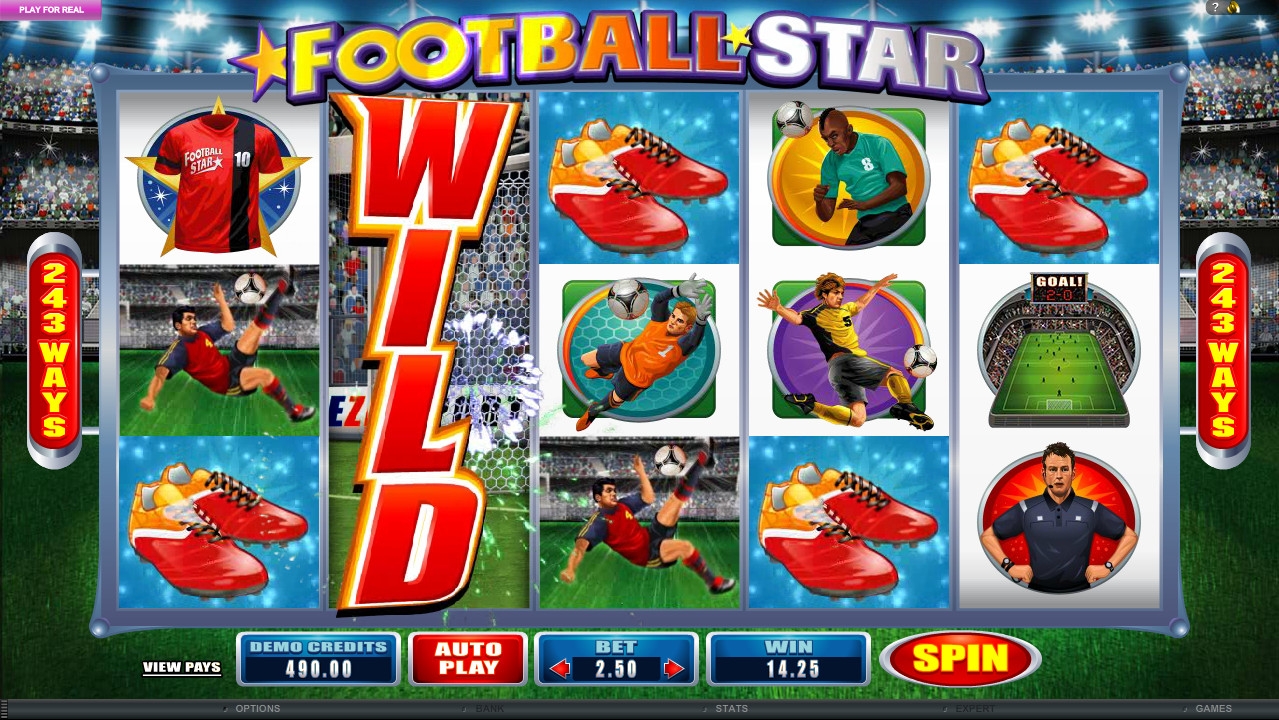 Игровой автомат Звезда футбола